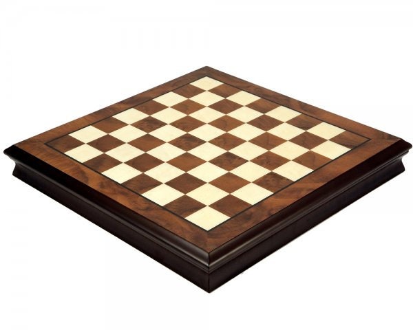 Mahogany and Oak Chess Cabinet with Removable Lid, Handmade chessboard. Christmas Gift
