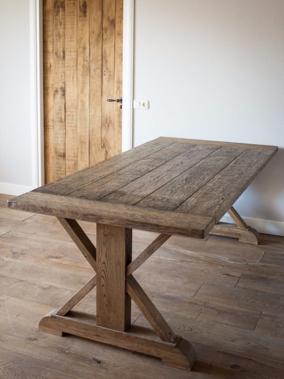 Rustic Dining/ Coffee Table with Bench