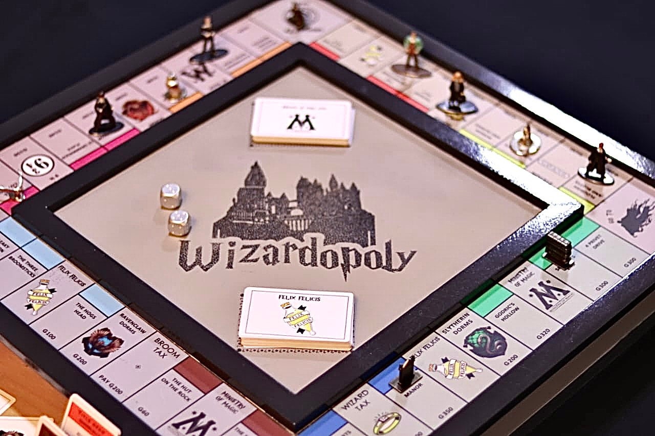 Wizard Board Games : Harry Potter Monopoly