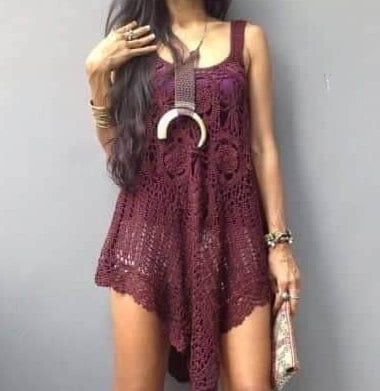 Hippie Mini Dress